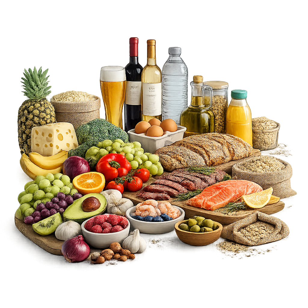 Продукты питания и напитки