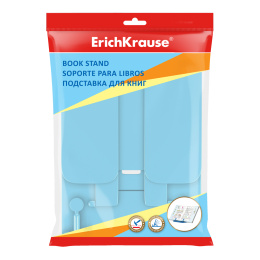 Подставка для книг пластиковая ErichKrause Пастель, голубой