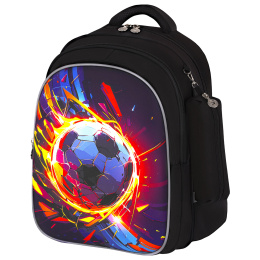 Brauberg kids mind рюкзактары, 2 бөлім, "Football", 40х28х18 см, 273178