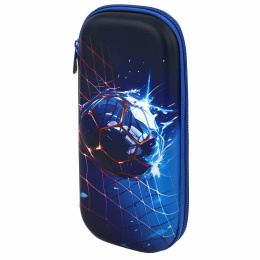 Пенал BRAUBERG, 1 отделение, 1 откидная планка, EVA, 22х10х5 см, "Score goal", 273511