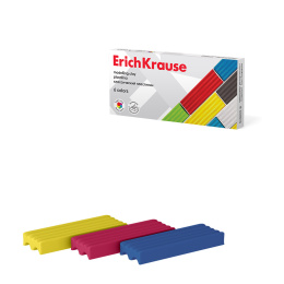 Классикалық ErichKrause пластилині 6 түсті, 96 г (қорапта 6 дана)