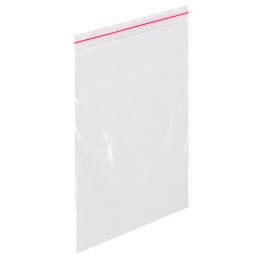 ZIP LOCK "ziplock" пакеттері өте берік, жиынтығы 100 дана, 100х150 мм, ПВД 80 мкм, BRAUBERG EXTRA, 608176