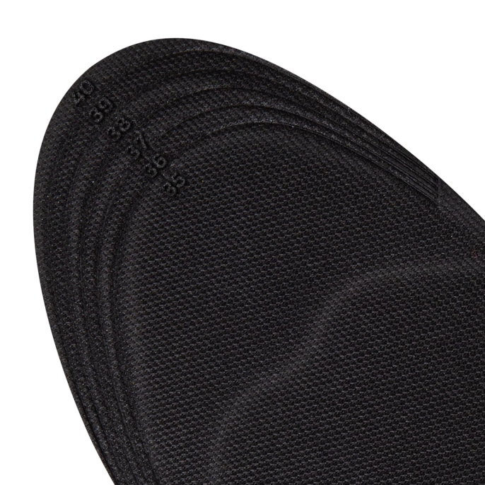 Стельки для обуви с ЭФФЕКТОМ ПАМЯТИ, материал MEMORY FOAM, размер RU 34-39 / EU 35-40, с линиями выреза, SHEGRA (ШЕГРА), 700746