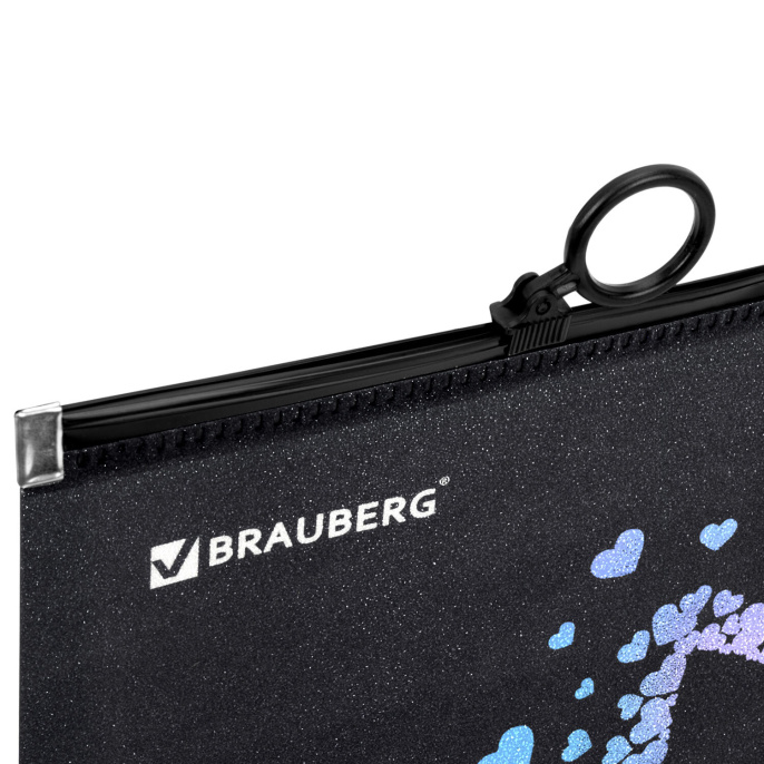 BRAUBERG A4 дәптер қалтасы, 1 бөлім, пластик, найзағай, "сүйкімді тұмсық", 273319