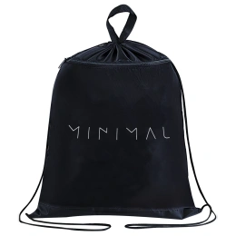 Мешок для обуви BRAUBERG, с петлёй, карман на молнии, 47х37 см, "Minimal", 274636