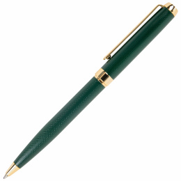 Galant "Ando Emerald" сыйлық шарикті қаламы, Изумруд корпусы, бөлшектер Алтын, түйін 0,7 мм, жазу сызығы 0,5 мм, көк, 144175