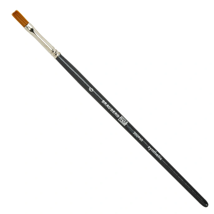 Кисти художественные набор 5 шт., синтетика, BRAUBERG ART CLASSIC, № 1-12, 200960