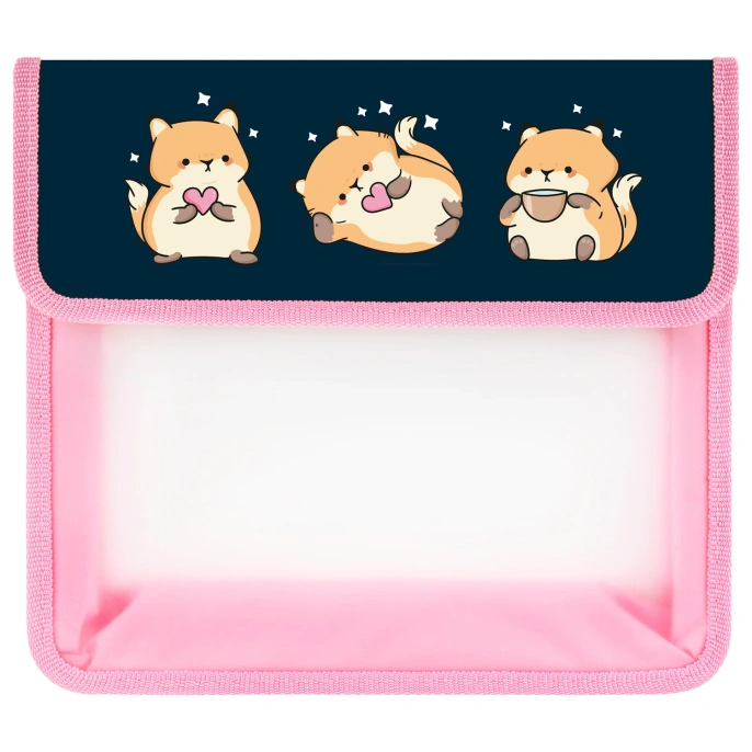 JUNLANDIA A5 ноутбук қалтасы, пластик, 2 бөлім, Velcro клапаны," Relaxing cats", 273332