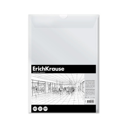ErichKrause пластикалық қалтасындағы сызу қағазы, A3, 20 л., жақтаусыз