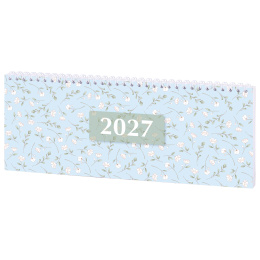 Планинг күні 2027 285х112 мм, STAFF, тарақ, картон мұқабасы, 64 Парақ, "үлгі", 118704