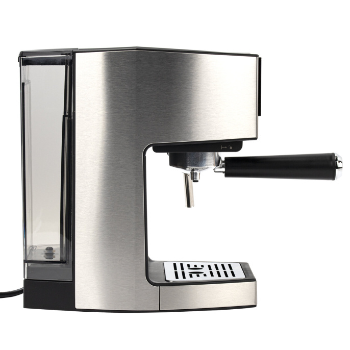 Кофеварка рожковая с дисплеем SONNEN CM-2066, ручной капучинатор, сенсор, 1 л, 950 Вт, 19 бар, 457882