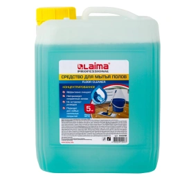 Средство для мытья пола 5 кг, LAIMA PROFESSIONAL концентрат, "Морской бриз", 602296
