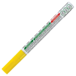 Маркер-лак бояуы (paint marker) 2 мм, сары, КСИЛОЛСЫЗ (иіссіз), алюминий, BRAUBERG PROFESSIONAL, 150863