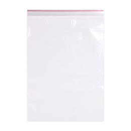 Пакеты ZIP LOCK "зиплок" ОЧЕНЬ ПРОЧНЫЕ, комплект 100 шт., 200х250 мм, ПВД 80 мкм, BRAUBERG EXTRA, 608178