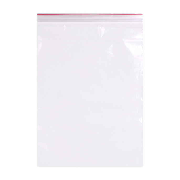 Пакеты ZIP LOCK "зиплок" ОЧЕНЬ ПРОЧНЫЕ, комплект 100 шт., 200х250 мм, ПВД 80 мкм, BRAUBERG EXTRA, 608178