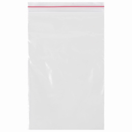 Пакеты с замком ZIP LOCK "зиплок", комплект 100 шт., 80х120 мм, ПВД, толщина 35 микрон, BRAUBERG, 606209