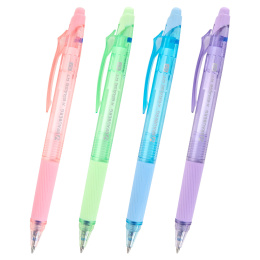 BRAUBERG "x-ERASE RT pastel COLOR" гельді өшірілетін Автоматты қаламы, көк, 0,7 мм жазу түйіні, 0,5 мм жазу сызығы, 144424