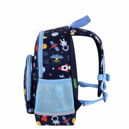 BRAUBERG kids play балалар рюкзагы, 1 бөлім, 3 қалта, "In space", 29х23х12 см, 272051