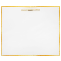 Пакет подарочный (1 штука) 35x10x30 см, "Golden Edge", с лентой, ЗОЛОТАЯ СКАЗКА, 700861