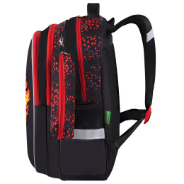 Brauberg kids mind рюкзактары, 2 бөлім, "Fiery Road", 40х28х18 см, 273177