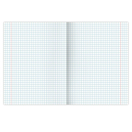 Тетрадь 12 л. BRAUBERG КЛАССИКА, клетка, обложка картон, БЕЛАЯ, 106457