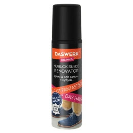 Краска для замши и нубука, 75 мл, губка, DASWERK (ДАСВЕРК), темно-синяя, 607625