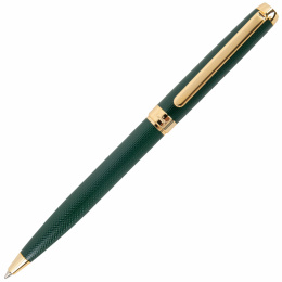 Galant "Ando Emerald" сыйлық шарикті қаламы, Изумруд корпусы, бөлшектер Алтын, түйін 0,7 мм, жазу сызығы 0,5 мм, көк, 144175