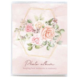 Фотоальбом BRAUBERG "Watercolor flowers" на 36 фото 10х15 см, мягкая обложка, 391431