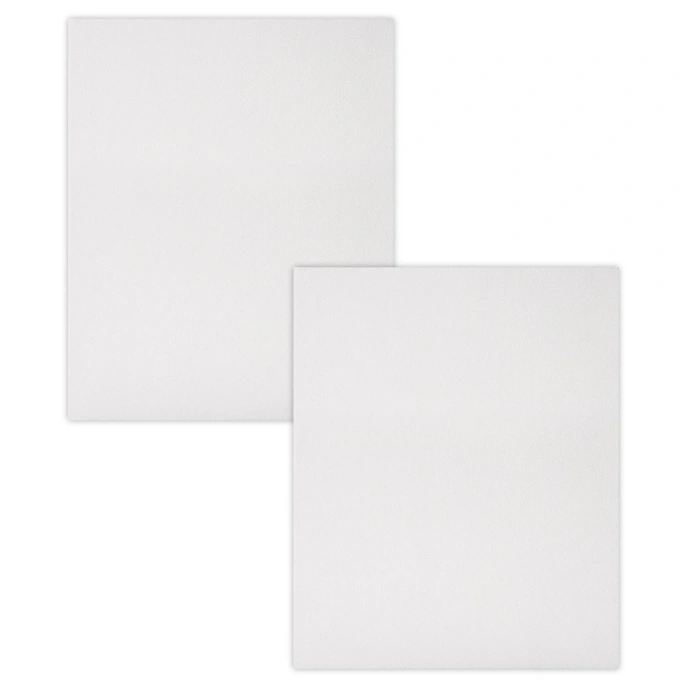 Холсты на подрамнике, набор 2 штуки, BRAUBERG ART BASIC, 50х60 см, 280 г/м2, хлопок, грунт, 192674