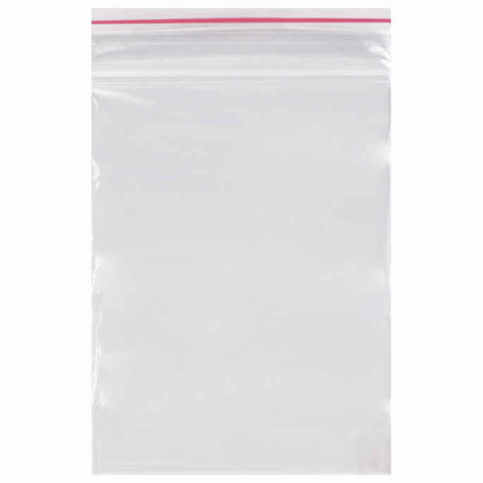 Пакеты с замком ZIP LOCK "зиплок", комплект 100 шт., 40х60 мм, ПВД, толщина 35 микрон, BRAUBERG, 606206