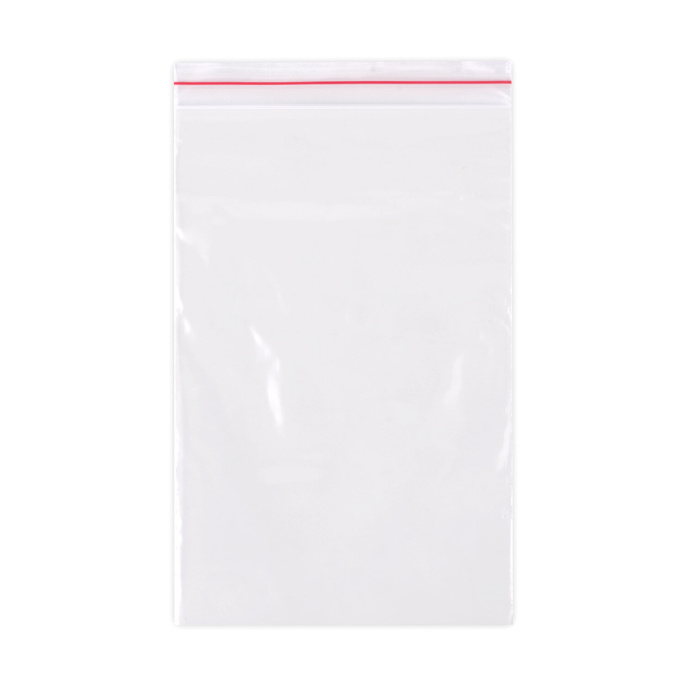Пакеты ZIP LOCK "зиплок" ОЧЕНЬ ПРОЧНЫЕ, комплект 100 шт., 100х150 мм, ПВД 80 мкм, BRAUBERG EXTRA, 608176