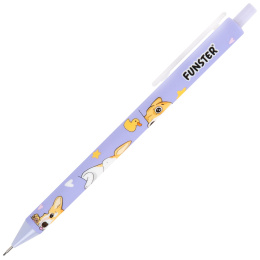 FUNSTER (FUNSTER) "CORGI" басып шығарылған механикалық 0,7 мм қарындаш, soft-touch корпусы, 182060