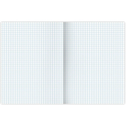 Тетрадь А4, 48 л., BRAUBERG, скоба, клетка, обложка картон, "PASTEL", 404041
