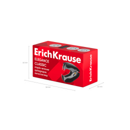 Антистеплер с фиксатором ErichKrause Элегантность Классика, черный (в коробке по 1 шт.)