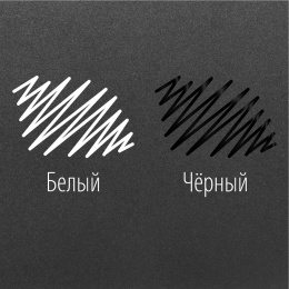 Маркер-бояу лак EXTRA (paint marker) 2 мм, 2 түсті жиынтық, ақ / қара, күшейтілген НИТРО негізі, BRAUBERG, 151993
