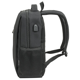 Рюкзак BRAUBERG FUNCTIONAL с отделением для ноутбука, USB-порт, багажная лента, "Firm", 43x30x15 см, 272576