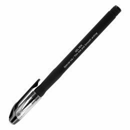 Ручка гелевая BRAUBERG SPECIAL, ЧЕРНАЯ, игольчатый узел 0,38 мм, тонкая линия письма 0,2 мм, 144246