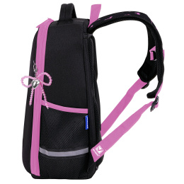 Brauberg light сөмкесі, 1 бөлім, салпыншақпен, "Chic bow", 36x26x13 см, 274386