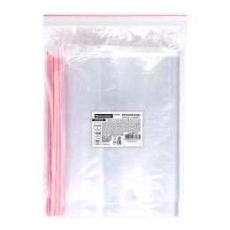 ZIP LOCK "ziplock" пакеттері берік, жинағы 100 дана, 200х300 мм, ПВД, 60 мкм, BRAUBERG EXTRA, 608174