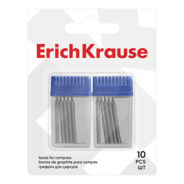 Набор грифелей для циркулей ErichKrause 2.0 мм, ТМ (в коробке по 12 шт)