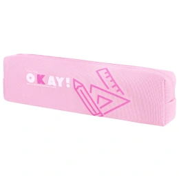 Пенал ЮНЛАНДИЯ ЮНИОР, 1 отделение, полиэстер, "Okay", 20х6х4 см, 273806