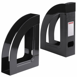 Brauberg economy қағаздарына арналған тік науа, 220х70х290 мм, қара, 238112