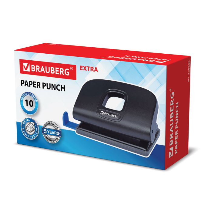 Brauberg "Extra" тескіші, 10 параққа дейін, қара, 229090