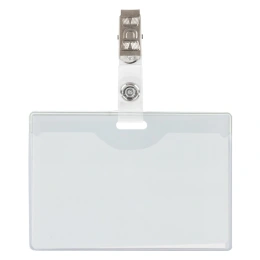 Бейдж клиптері Мөлдір, 10 дана жинақ, BRAUBERG, 238786