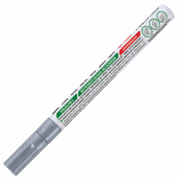 Маркер-лак бояуы (paint marker) 2 мм, күміс, КСИЛОЛСЫЗ (иіссіз), алюминий, BRAUBERG PROFESSIONAL, 150866