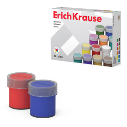 ErichKrause Гуашь 12 түсті 17 мл (қорапта 12 дана)