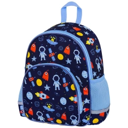 BRAUBERG kids play балалар рюкзагы, 1 бөлім, 3 қалта, "In space", 29х23х12 см, 272051
