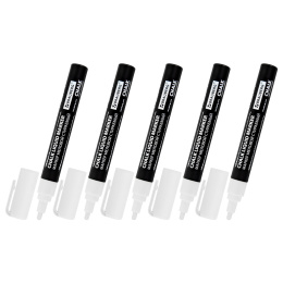 Бор маркерлері CHALK LIQUID MARKER, АҚ, 5 дана, 3 мм, сыйлық жапсырмалары, BRAUBERG, 152596