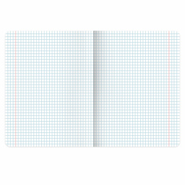Тетрадь пластиковая обложка (прозрачная) 12 листов, клетка, BRAUBERG "Smart Cover", ЗЕЛЕНАЯ, 405019