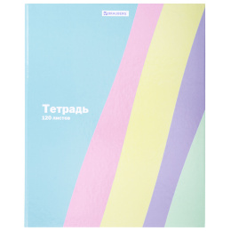 Сақиналы дәптер A5 175x215 мм, 120 л., қатты картон, тор, БРАУБЕРГ, pastel кросс-сериясы, 405198